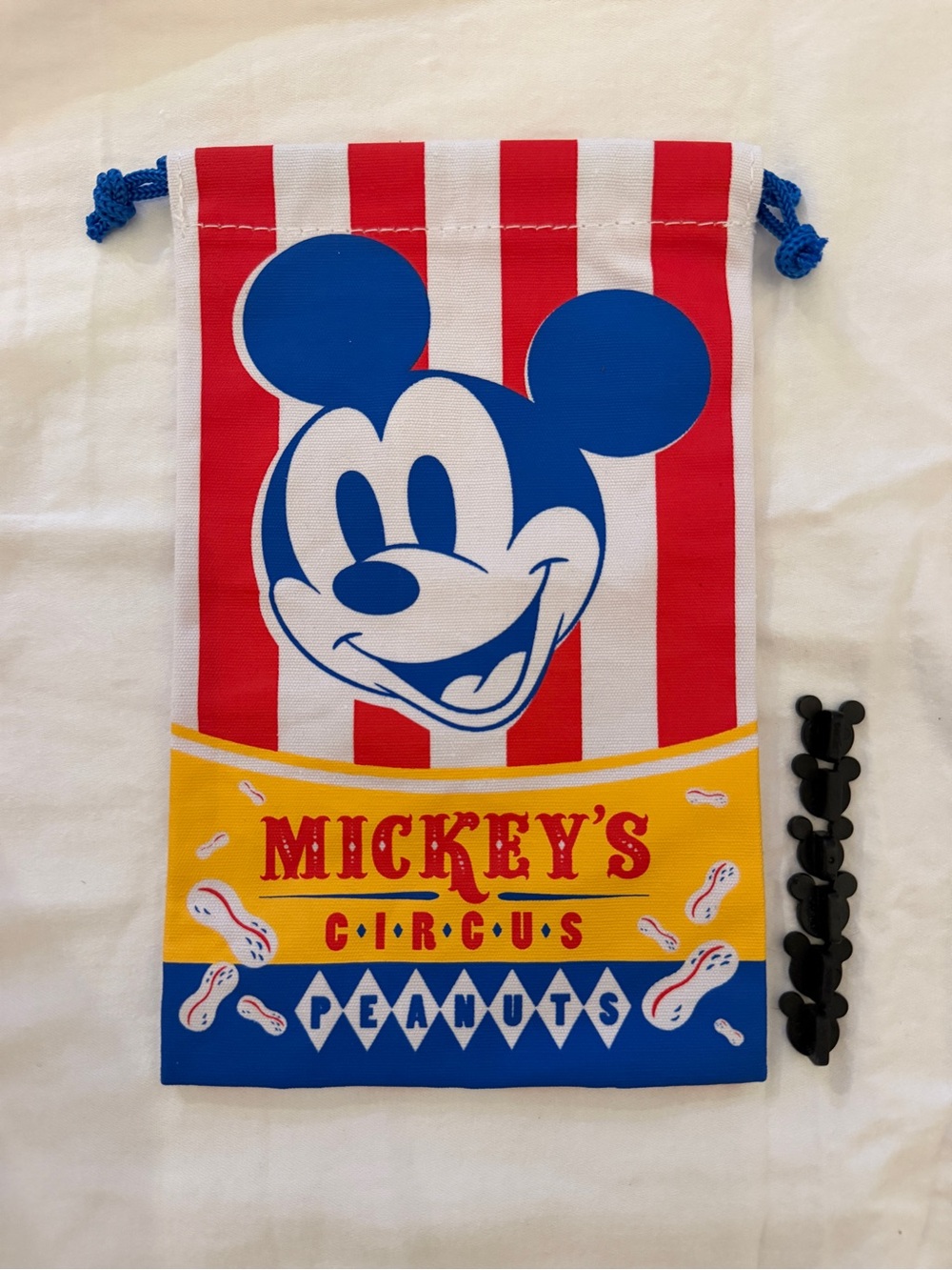 Disney Mickey's Circus 2012 Peanuts Trading Bag